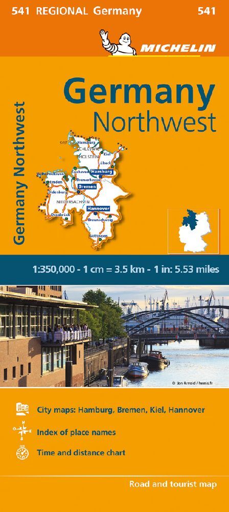 Michelin Schleswig-Holstein, Niedersachsen, Hamburg, Bremen