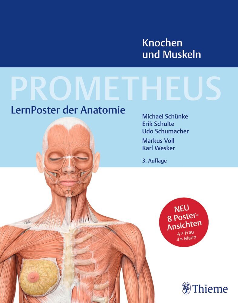 PROMETHEUS Lern der Anatomie, Knochen und Muskeln (Michael Schünke)