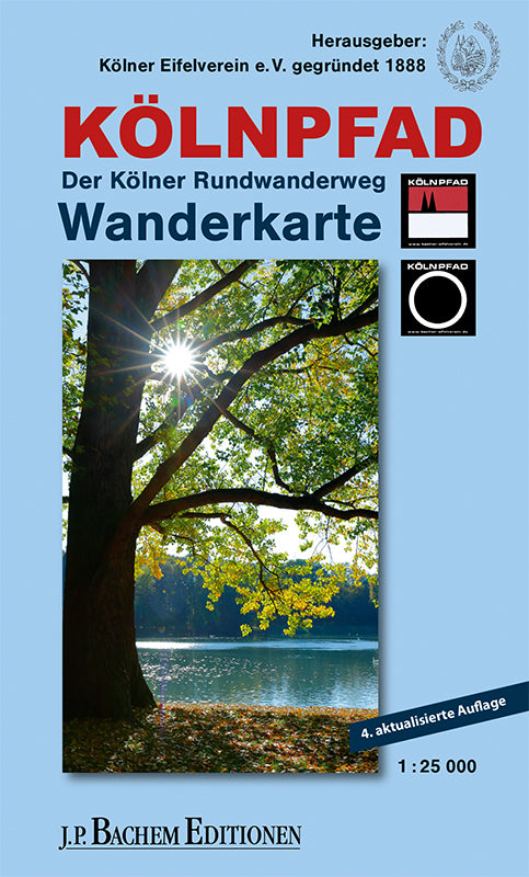 Kölnpfad. Wanderkarte (Kölner Eifelverein E.V.)