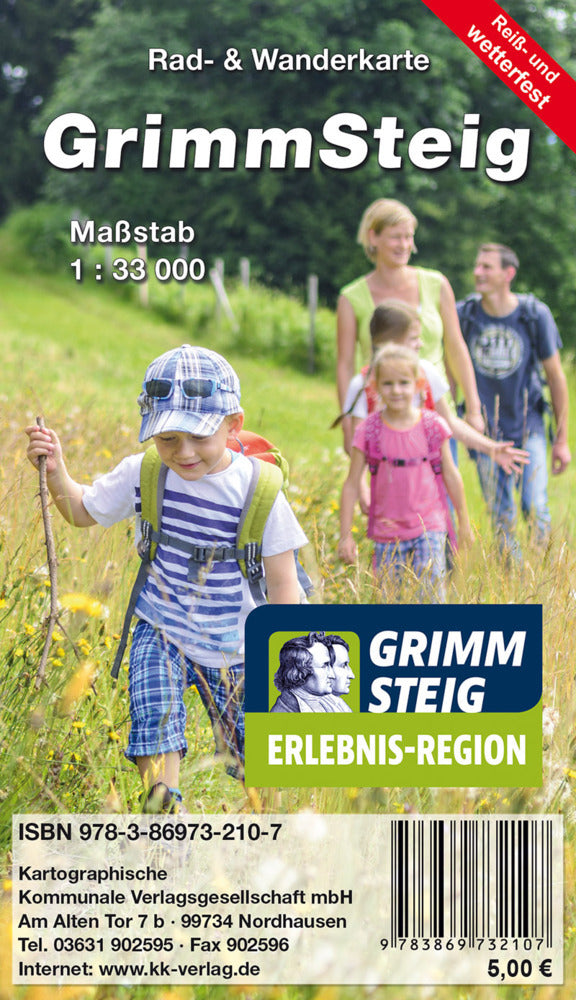 GrimmSteig (Kartographische Kommunale Verlagsgesellschaft Mbh)