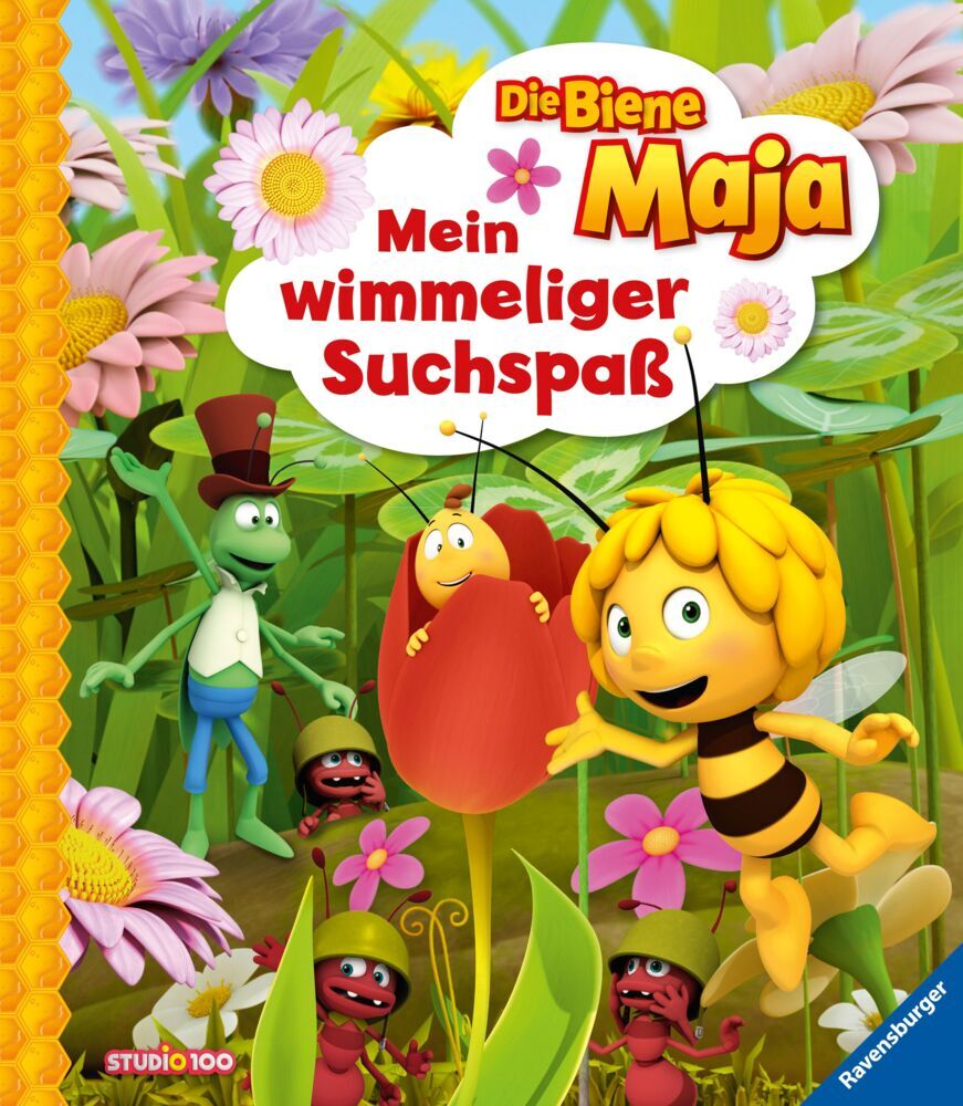 Die Biene Maja - Mein wimmeliger Suchspaß - Das offizielle Wimmelbuch (Edina Eidner)