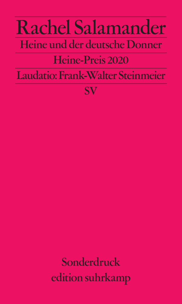 Heine und der deutsche Donner (Rachel Salamander)