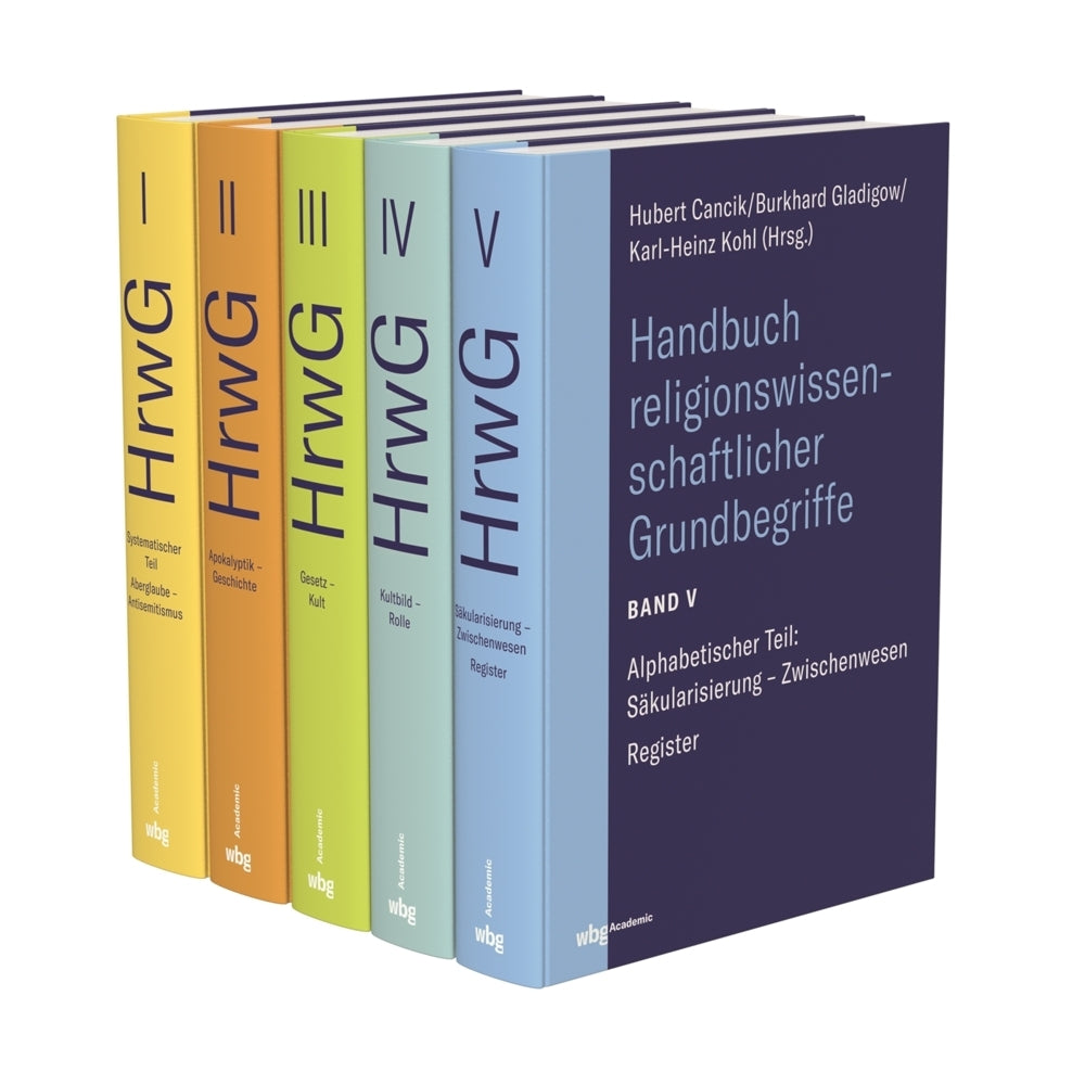 Handbuch religionswissenschaftlicher Grundbegriffe (HrwG) (Hubert Cancik)