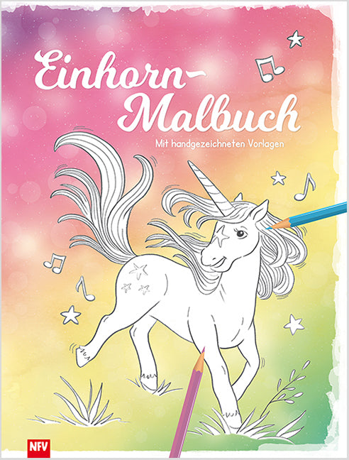 Einhorn - Malbuch