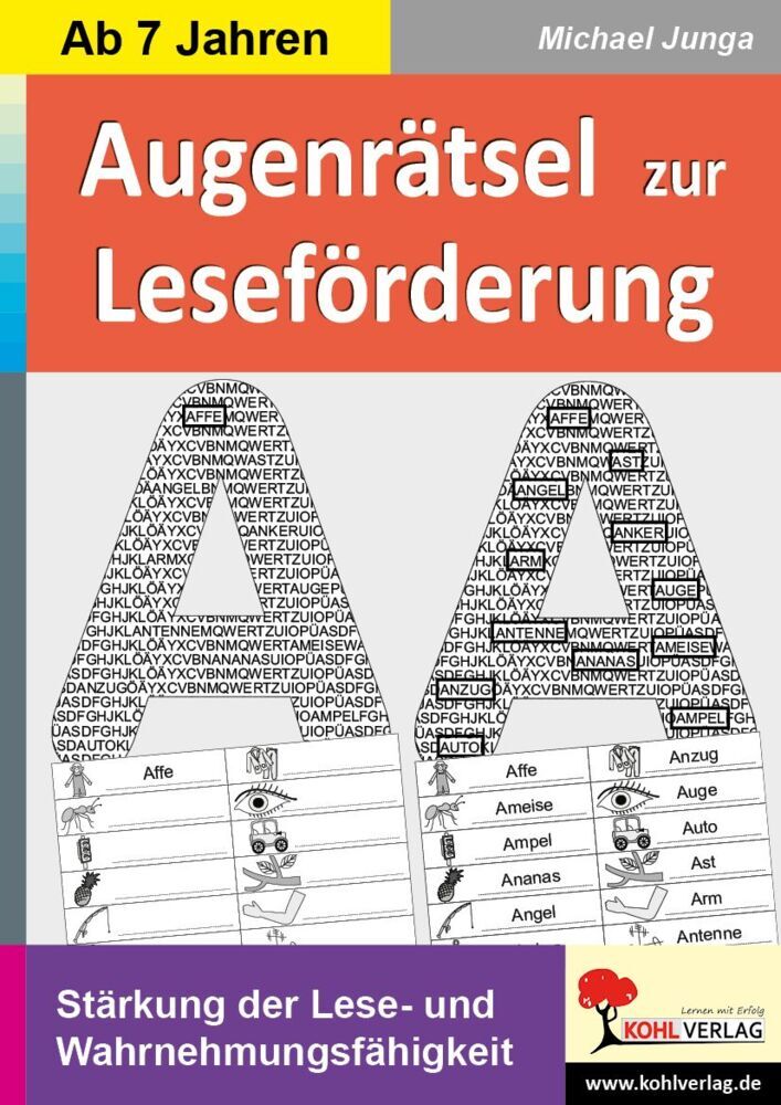 Augenrätsel zur Leseförderung (Michael Junga)