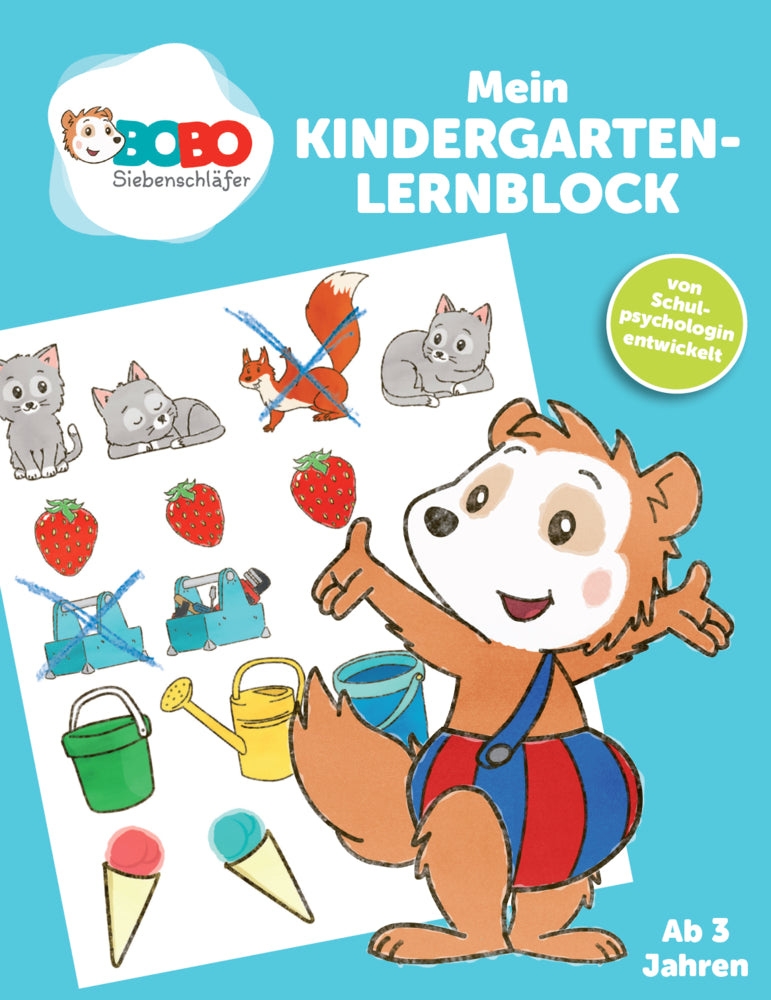 Bobo Siebenschläfer - Mein Kindergarten Lernblock (Animation Jep-)