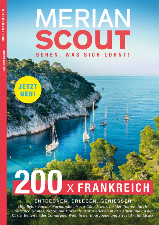 MERIAN Scout 16 200 x Frankreich (Jahreszeiten Verlag)
