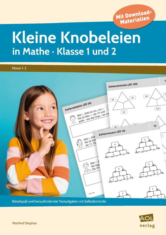 Kleine Knobeleien in Mathe - Klasse 1 und 2 (Manfred Stephan)