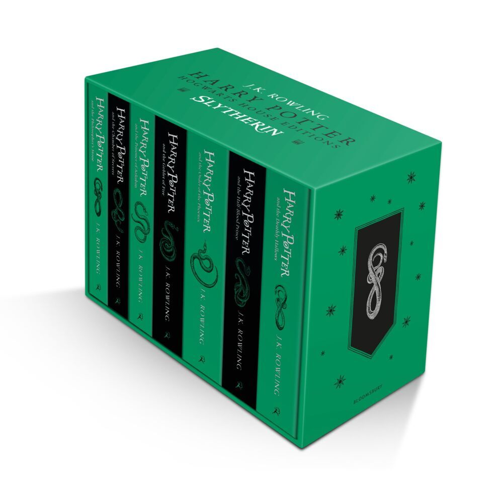 Harry Potter Slytherin Hogwarts House Editions Paperback Box Set (J. K. Rowling)