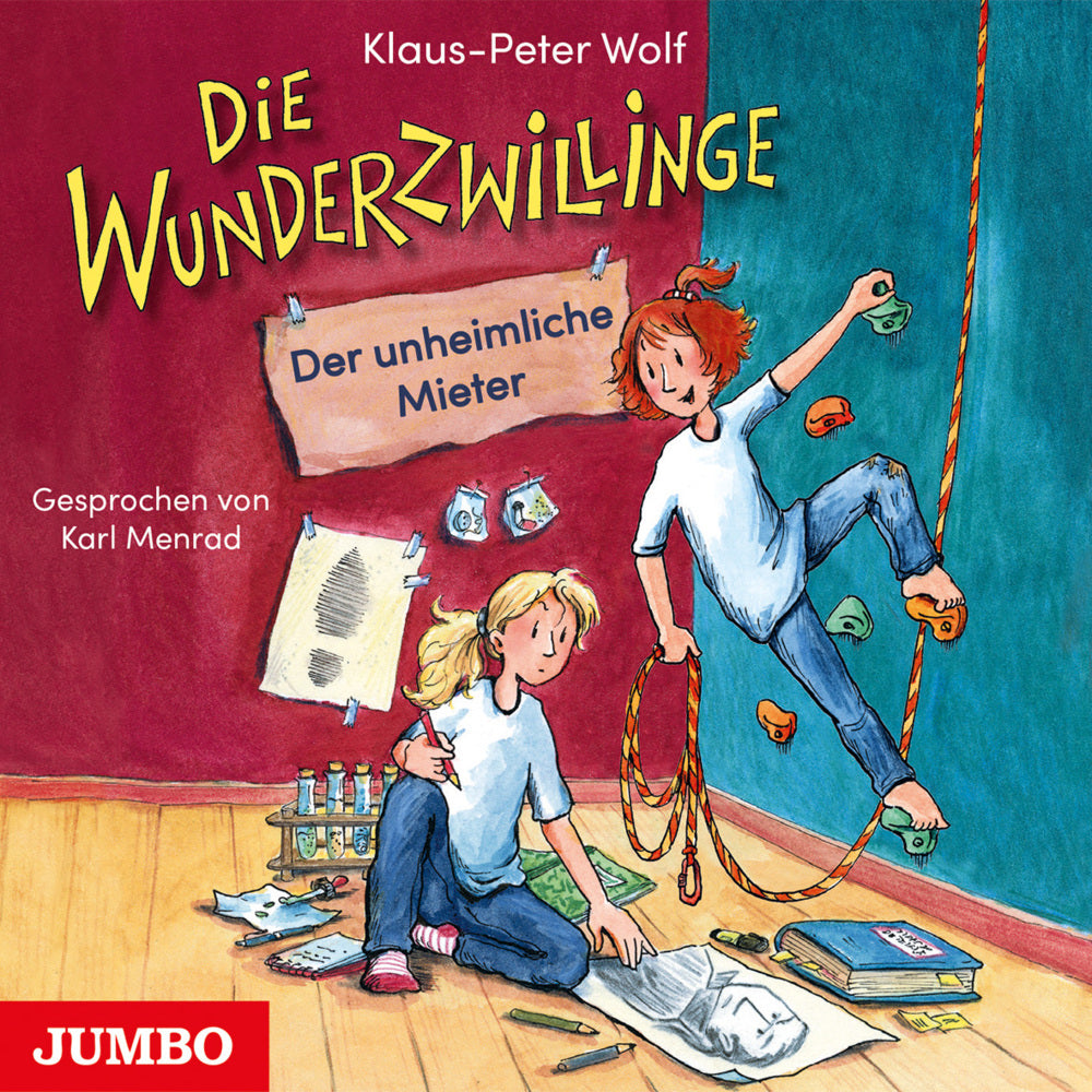 Die Wunderzwillinge. Der unheimliche Mieter, Audio-CD (Klaus-Peter Wolf)