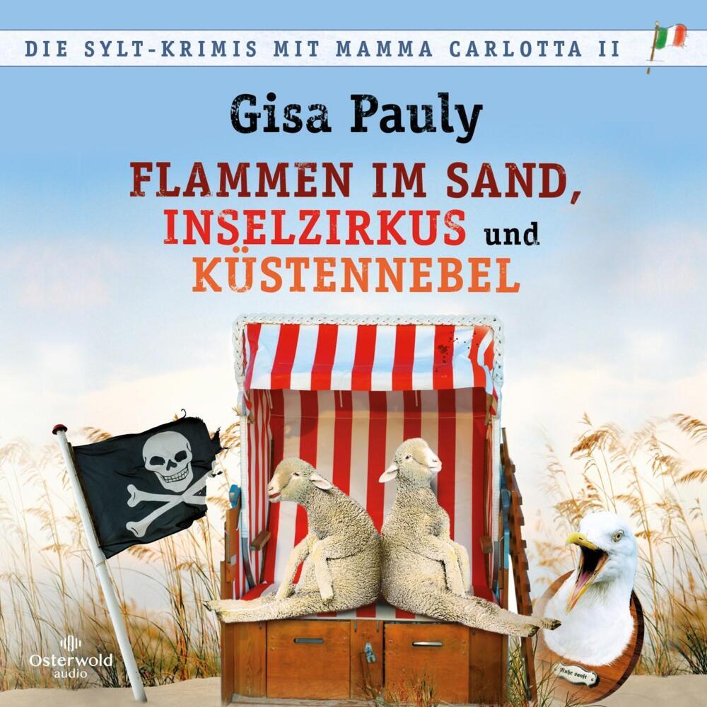 Die Sylt-Krimis mit Mamma Carlotta II, 3 Audio-CD, 3 MP3 (Gisa Pauly)
