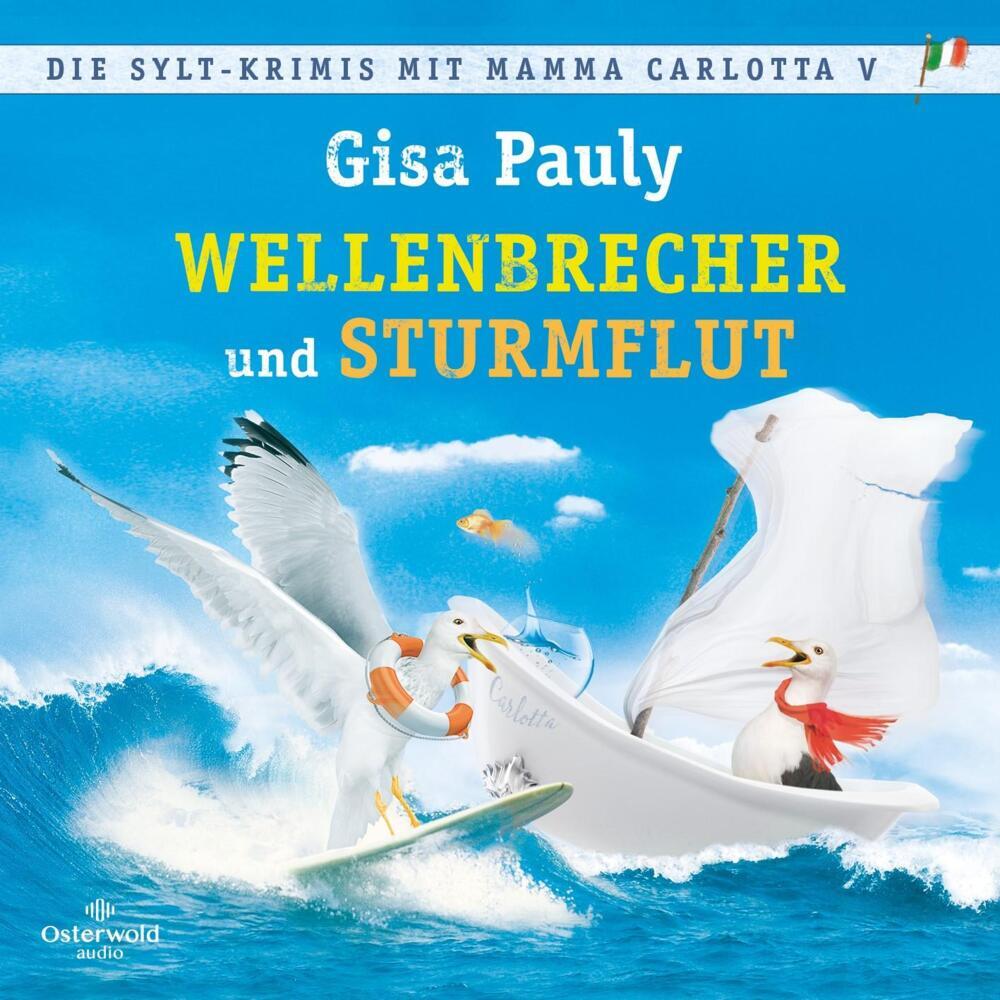 Die Sylt-Krimis mit Mamma Carlotta V, 6 Audio-CD, 6 MP3 (Gisa Pauly)