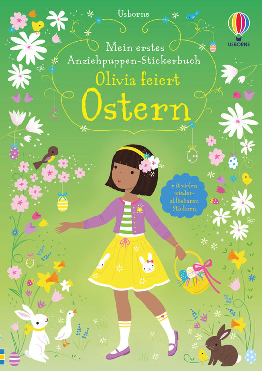 Mein erstes Anziehpuppen-Stickerbuch: Olivia feiert Ostern (Fiona Watt)