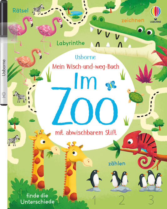 Mein Wisch-und-weg-Buch: Im Zoo (Kirsteen Robson)