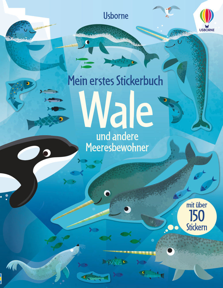 Mein erstes Stickerbuch: Wale und andere Meeresbewohner (Holly Bathie)
