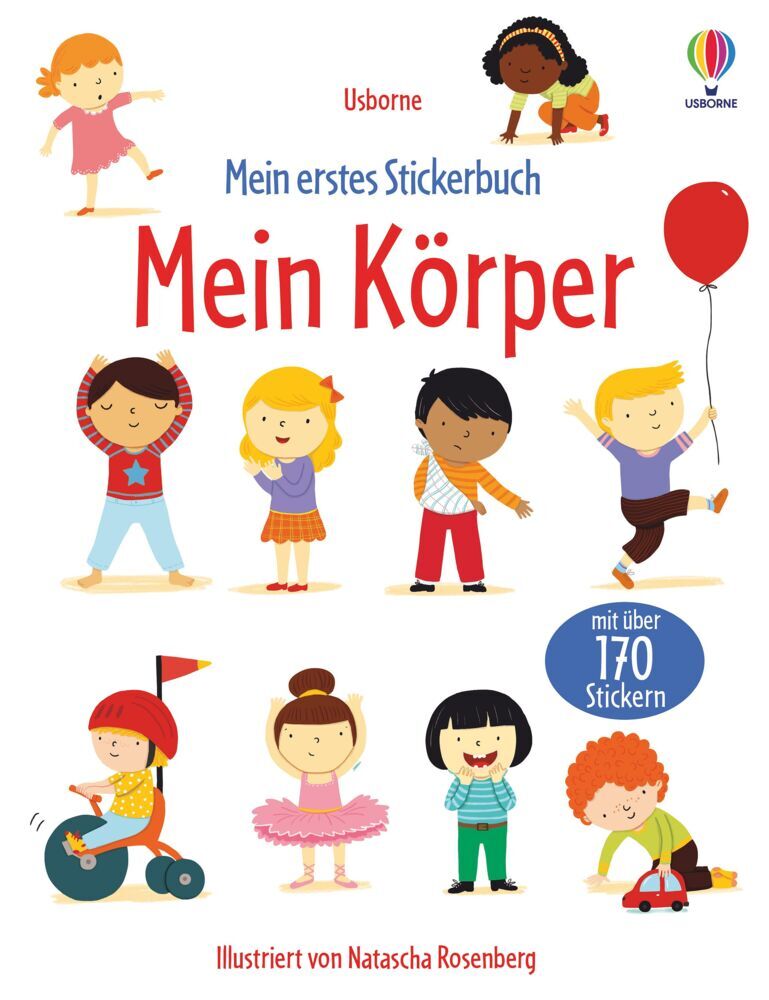 Mein erstes Stickerbuch: Mein Körper (Felicity Brooks)