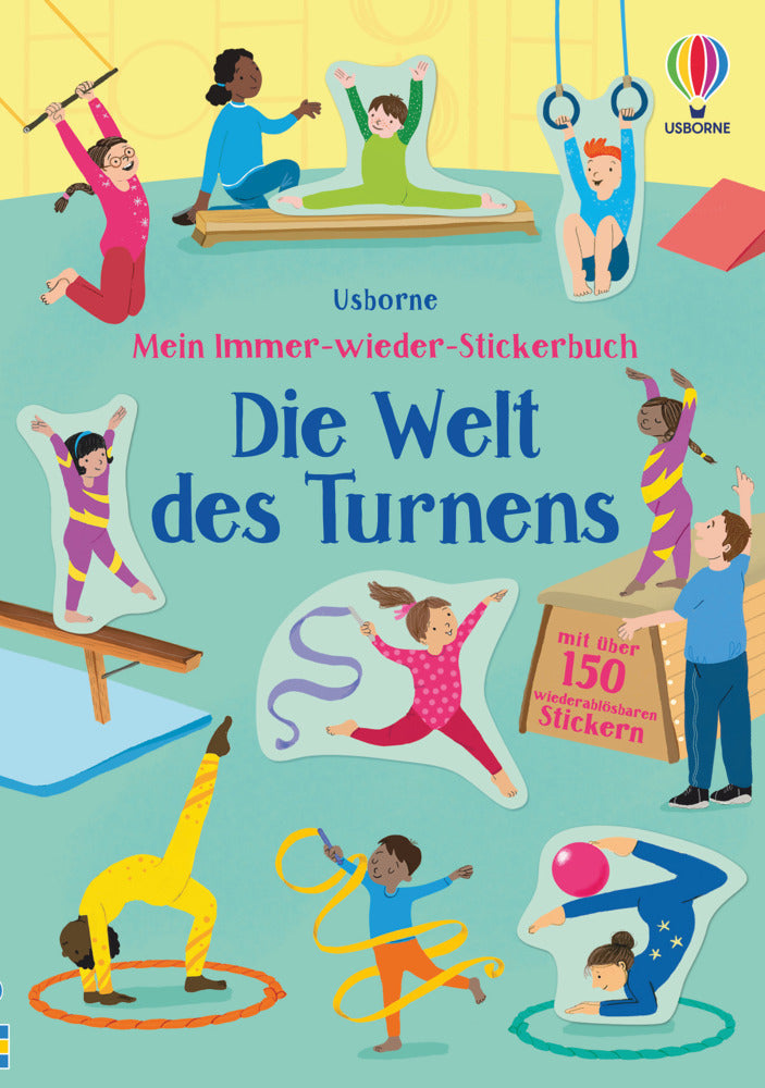 Mein Immer-wieder-Stickerbuch: Die Welt des Turnens (Jessica Greenwell)