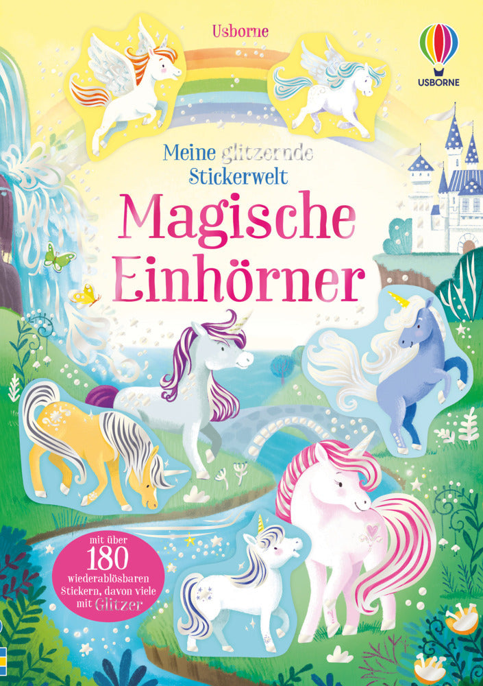 Meine glitzernde Stickerwelt: Magische Einhörner (Kristie Pickersgill)