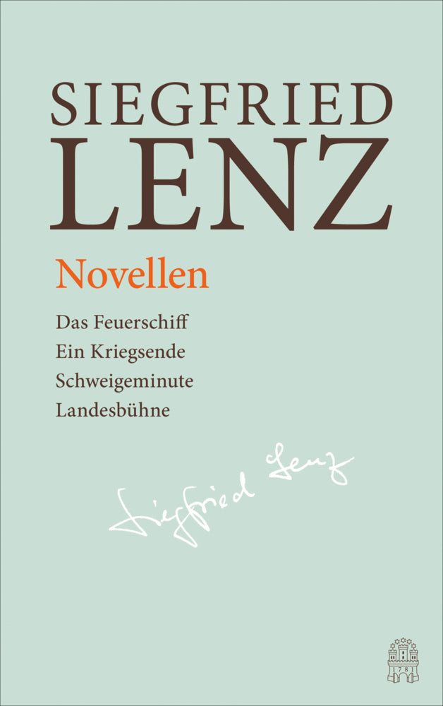 Novellen: Das Feuerschiff - Ein Kriegsende - Schweigeminute - Landesbühne (Siegfried Lenz)