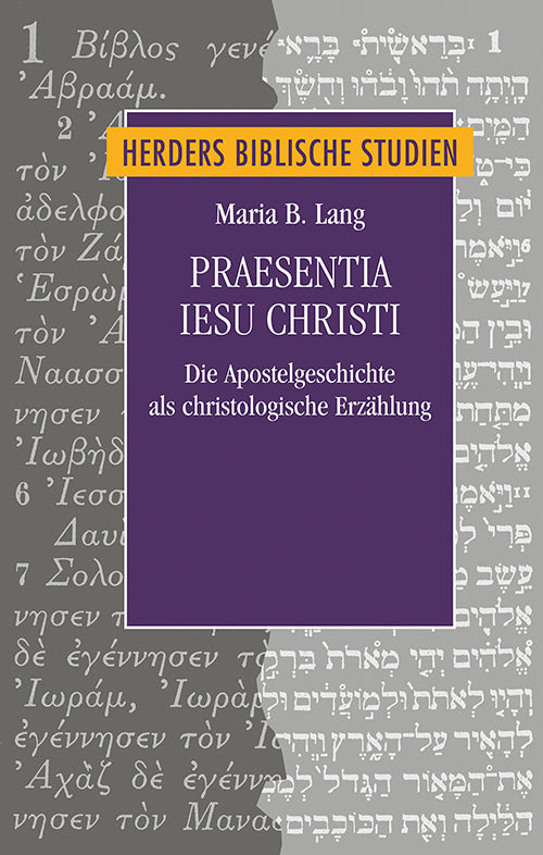 Praesentia Iesu Christi (Maria B. Lang)