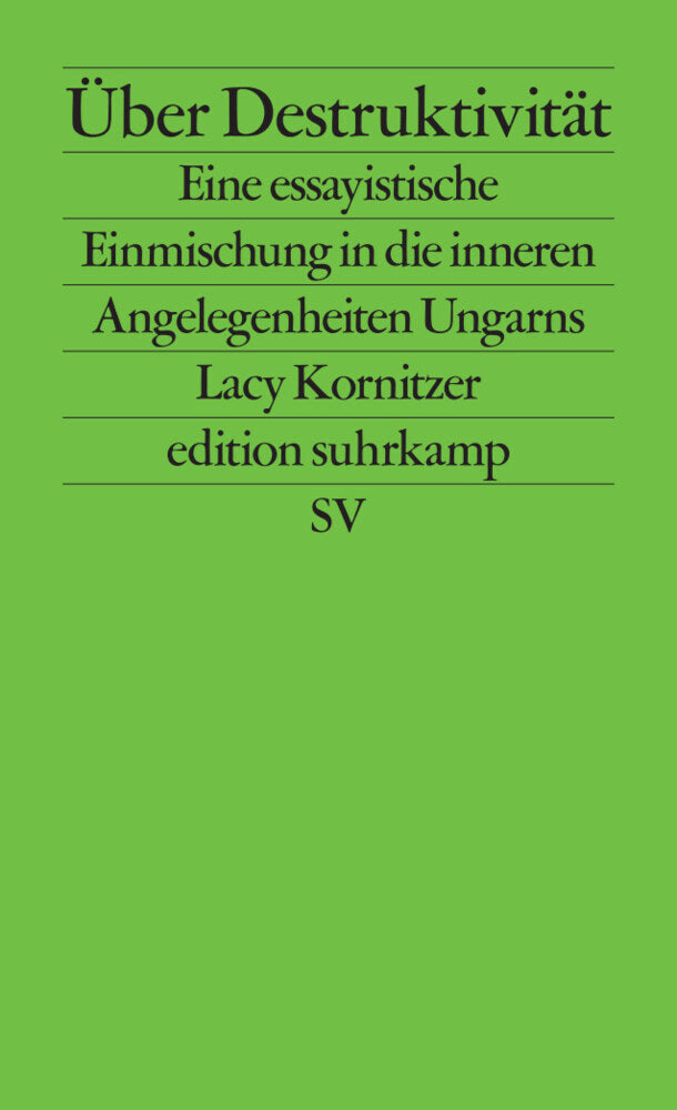 Über Destruktivität (Lacy Kornitzer)