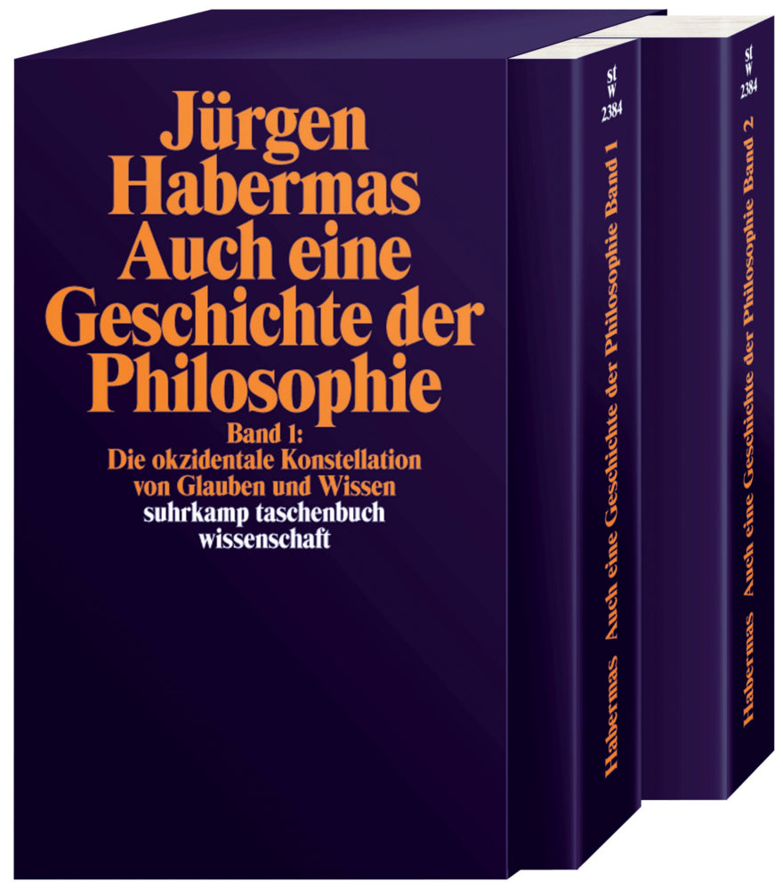 Auch eine Geschichte der Philosophie, 2 Teile (Jürgen Habermas)