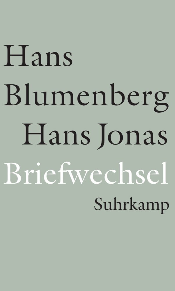 Briefwechsel 1954-1978 und weitere Materialien (Hans Blumenberg)