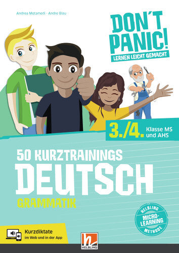 DON'T PANIC! Lernen leicht gemacht, 50 Kurztrainings Deutsch (Andrea Motamedi)