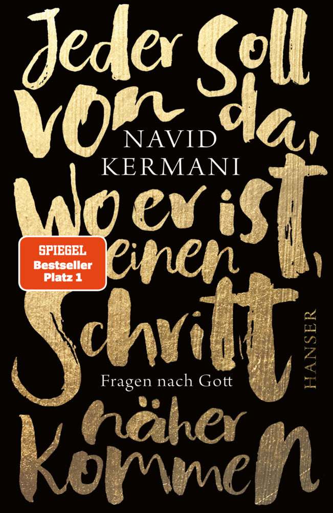 Jeder soll von da, wo er ist, einen Schritt näher kommen (Navid Kermani)