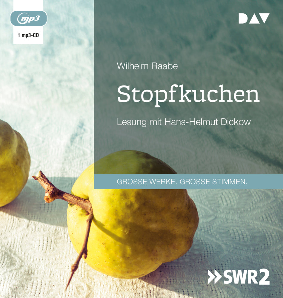 Stopfkuchen. Eine See- und Mordgeschichte, 1 Audio-CD, 1 MP3, 1 Audio-CD (Wilhelm Raabe)
