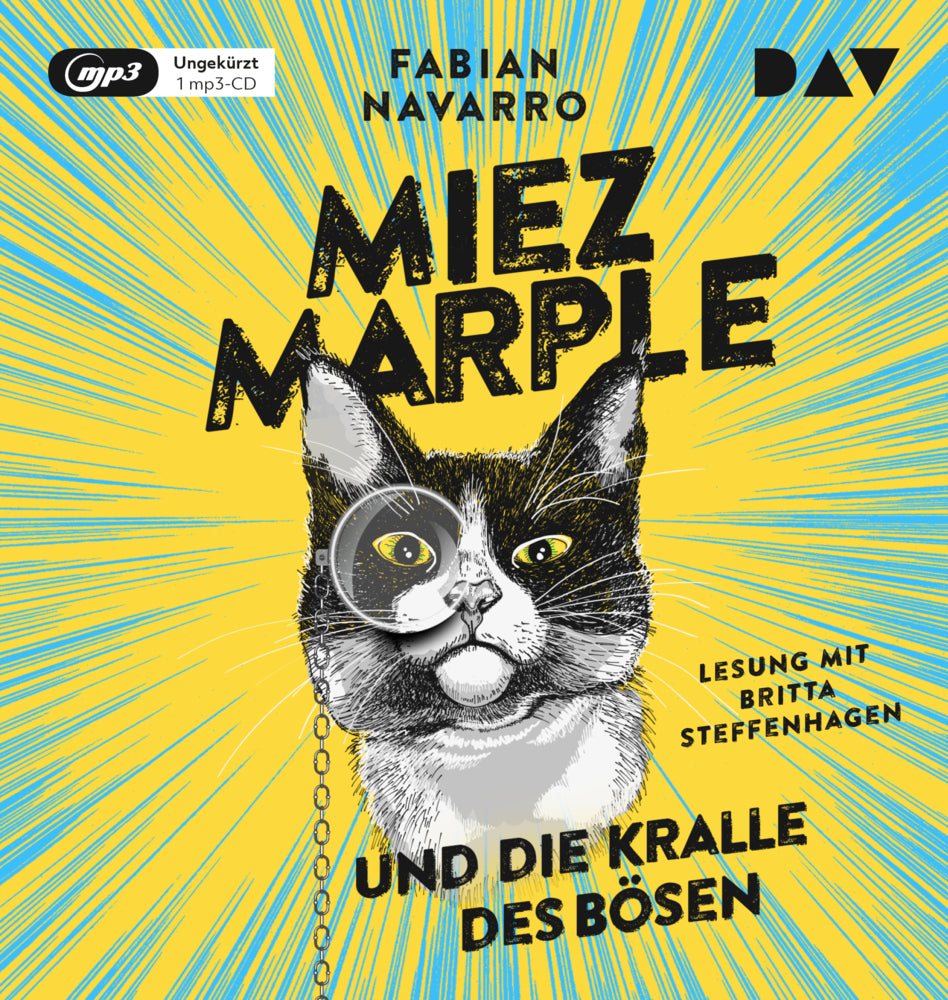 Miez Marple und die Kralle des Bösen, 1 Audio-CD, 1 MP3 (Fabian Navarro)
