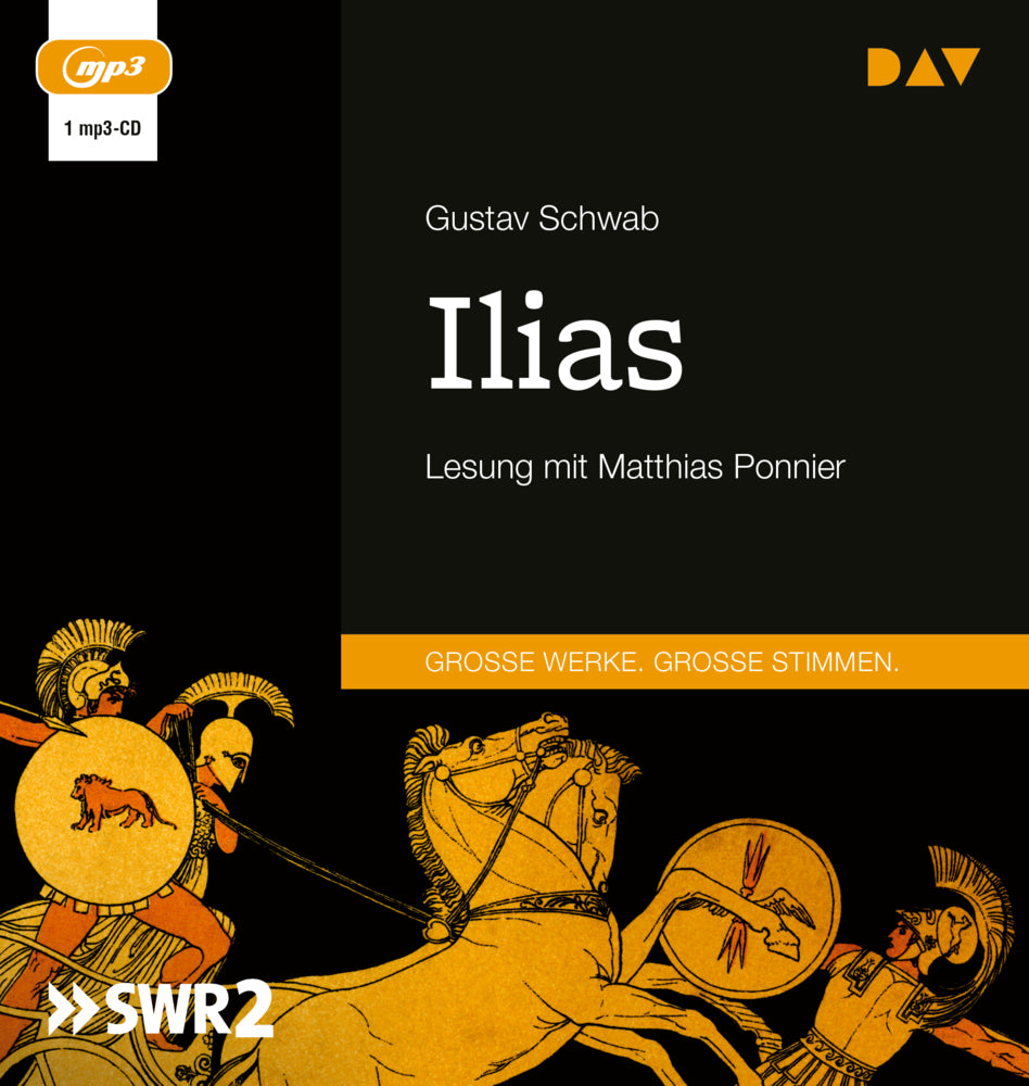 Ilias, 1 Audio-CD, 1 MP3 (Gustav Schwab)
