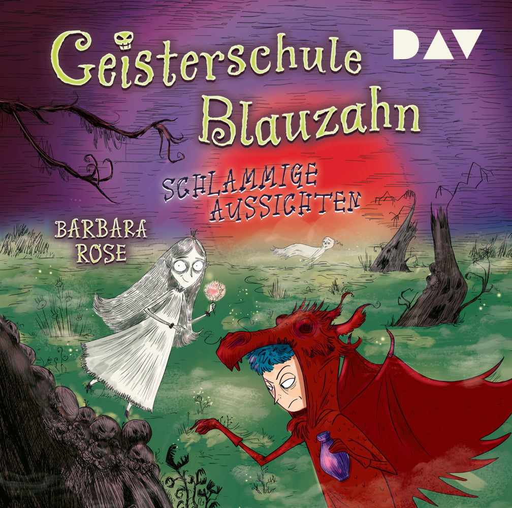 Geisterschule Blauzahn - Teil 2: Schlammige Aussichten, 2 Audio-CD (Barbara Rose)