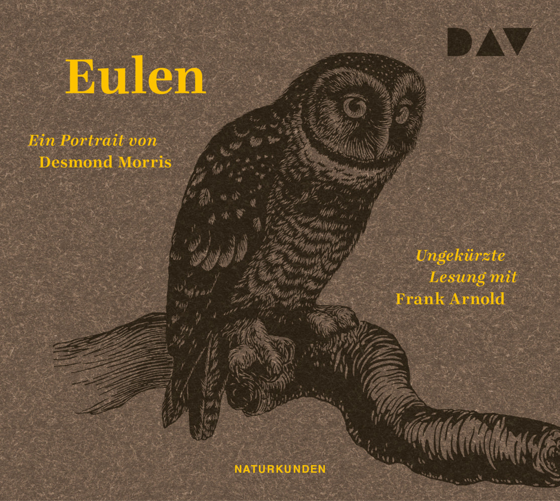 Eulen. Ein Portrait, 3 Audio-CD (Desmond Morris)
