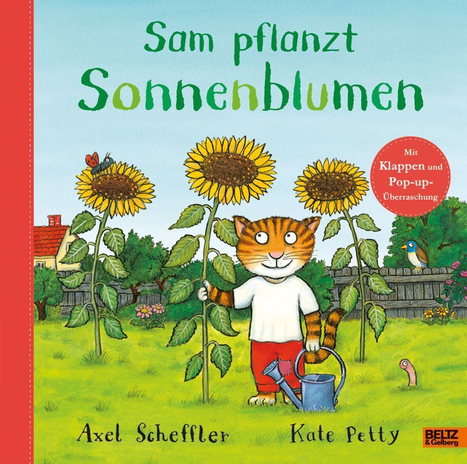 Sam pflanzt Sonnenblumen (Axel Scheffler)