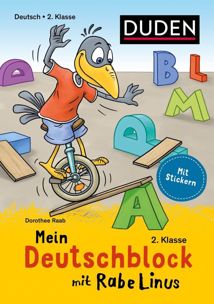Mein Deutschblock mit Rabe Linus - 2. Klasse (Dorothee Raab)