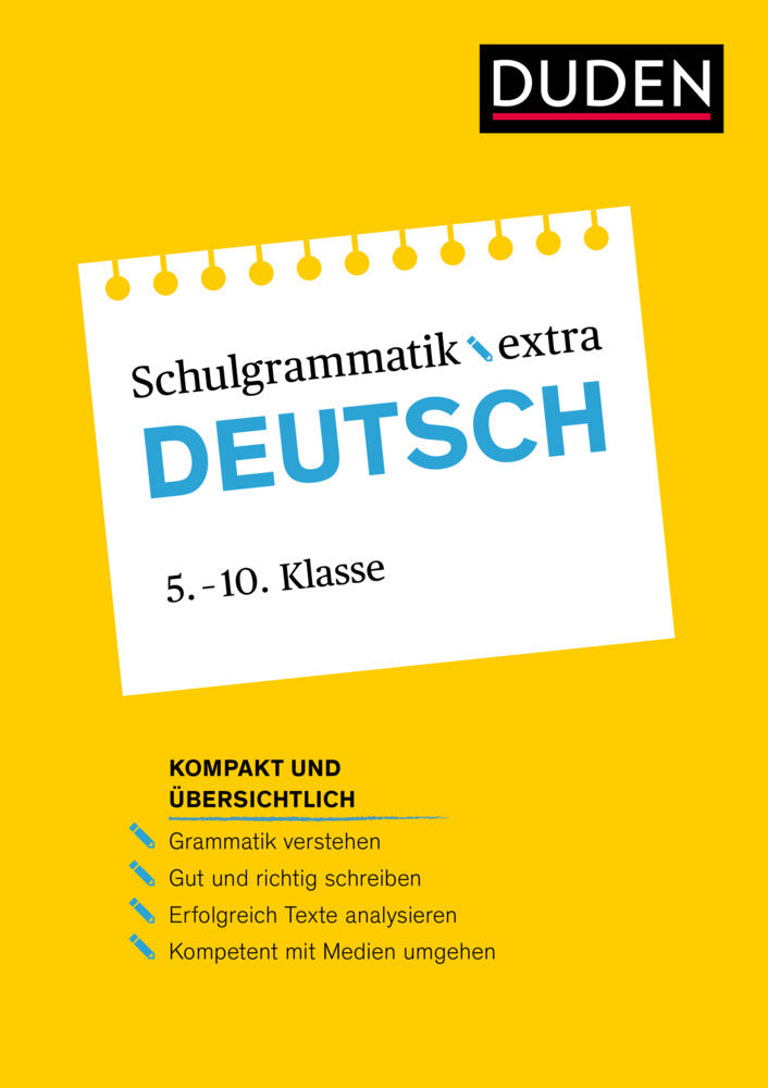 Duden Schulgrammatik extra - Deutsch (Monika Bornemann)