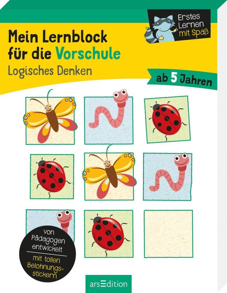 Mein Lernblock für die Vorschule - Logisches Denken (Hannah Lang)