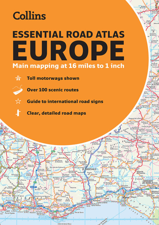 Collins Essential Road Atlas Europe (Collins Maps)