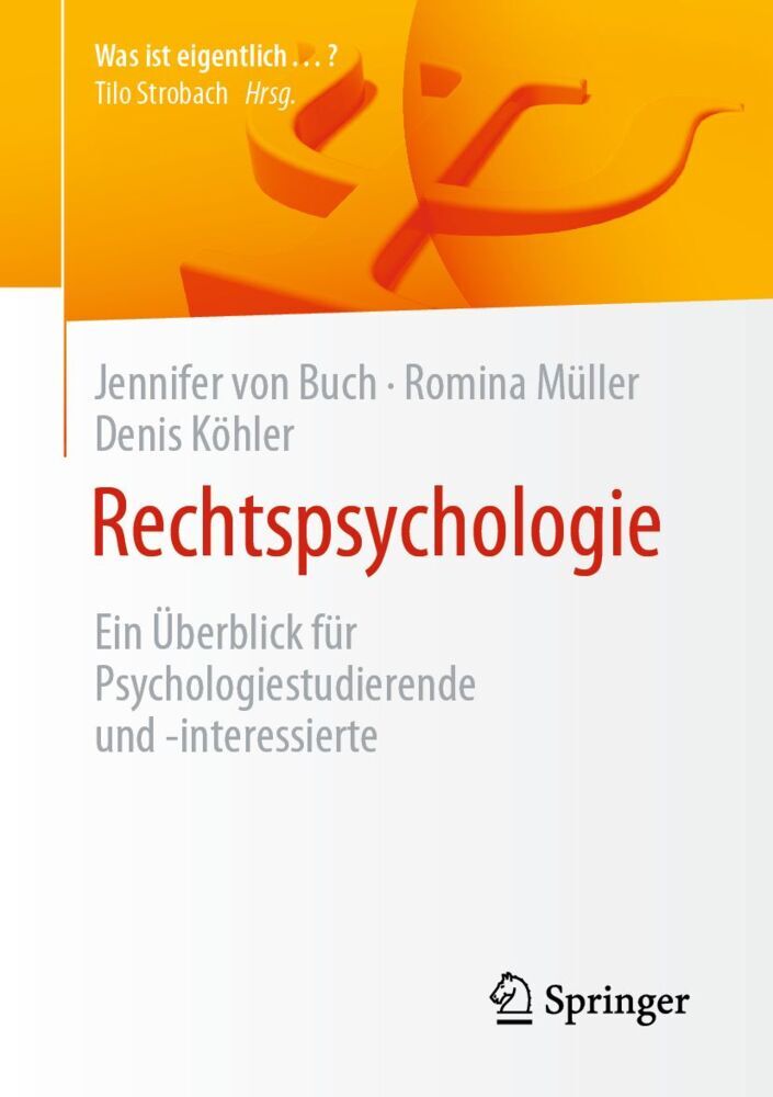 Rechtspsychologie (Jennifer Von Buch)