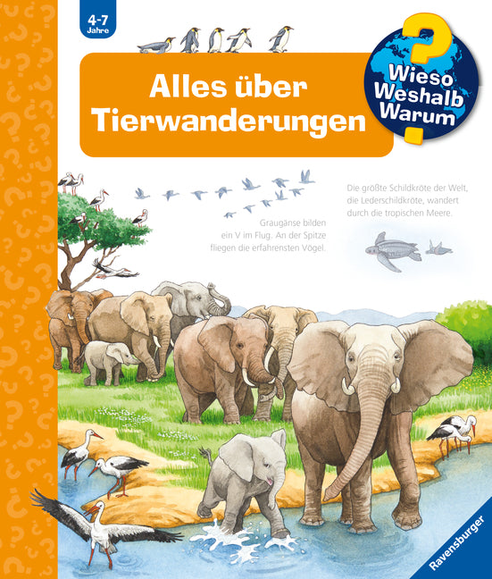 Wieso? Weshalb? Warum? Band 37 - Alles über Tierwanderungen (Christine Pätz)