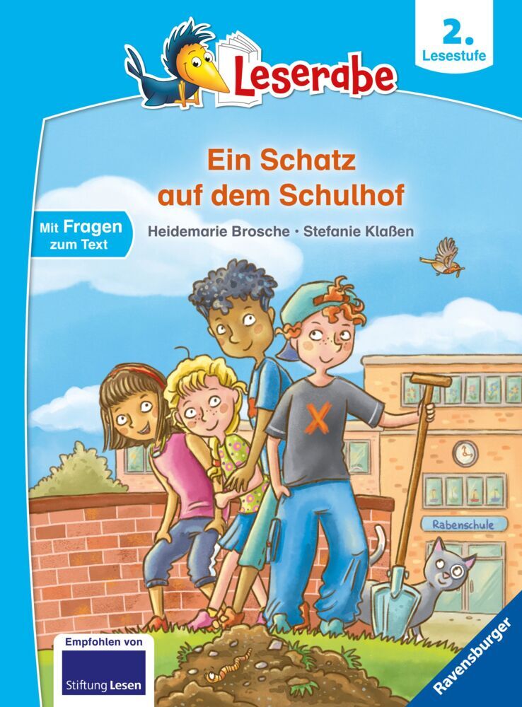 Leserabe 2. Lesestufe - Ein Schatz auf dem Schulhof (Heidemarie Brosche)