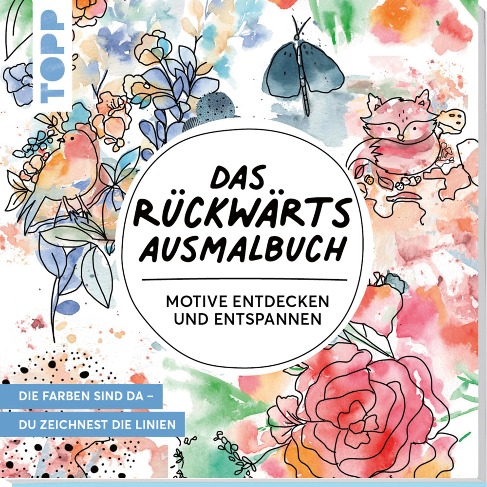 Das Rückwärts-Ausmalbuch (Heinke Nied)