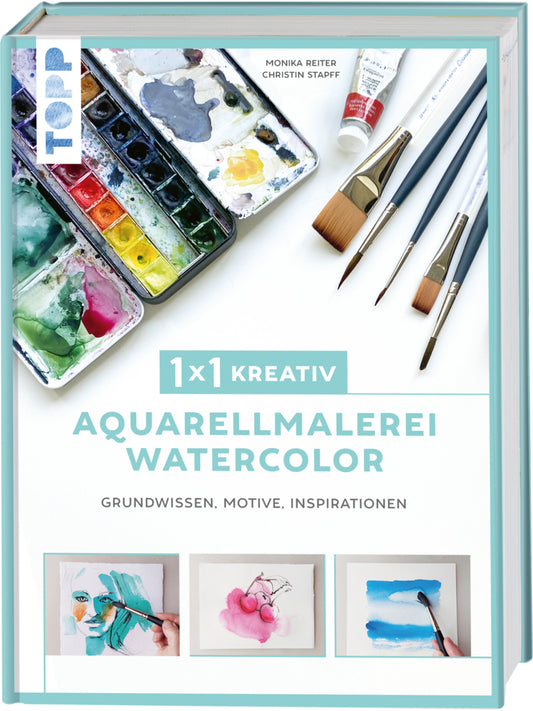 1x1 kreativ Aquarellmalerei/Watercolor (Monika Reiter)