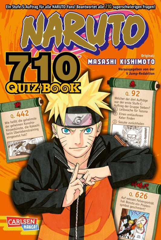 Naruto Quiz Book (Masashi Kishimoto)