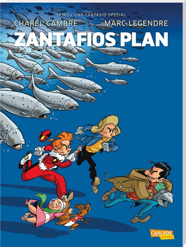 Spirou und Fantasio Spezial 37: Zantafios Plan (Marc Legendre)