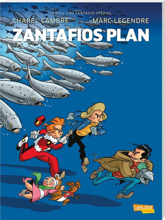 Spirou und Fantasio Spezial 37: Zantafios Plan (Marc Legendre)