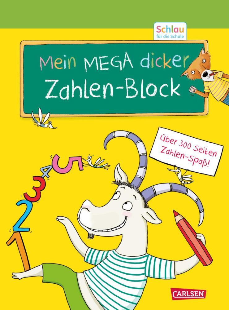 Schlau für die Schule: Mein MEGA dicker Zahlen-Block (Christine Mildner)