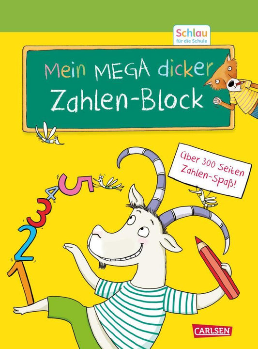 Schlau für die Schule: Mein MEGA dicker Zahlen-Block (Christine Mildner)