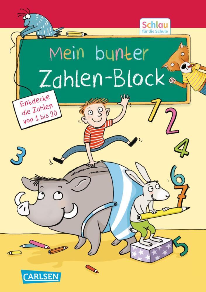 Schlau für die Schule: Mein bunter Zahlen-Block (Christine Mildner)